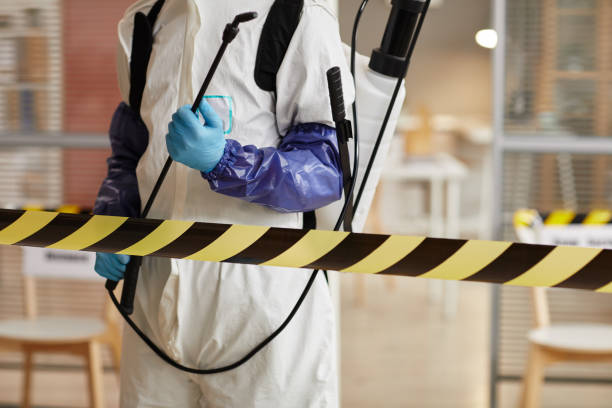Professional Infectious Disease Decontamination technician working in Hamburg, PA